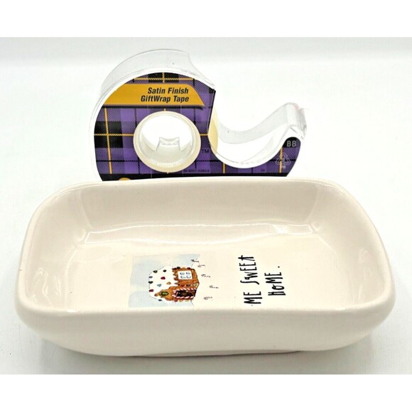 Rae Dunn by‎ Magenta Home Sweet Home Snack Plate Replacement Small Ceramic Dish - Picture 8 of 8